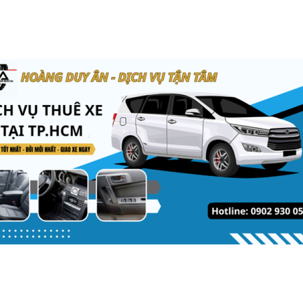 CHO THUÊ XE TP.THỦ ĐỨC GIÁ RẺ 4,7,16,29,45 CHỖ