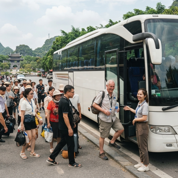 Kinh nghiệm đặt thuê xe 45 chỗ vào cuối tuần và dịp cao điểm