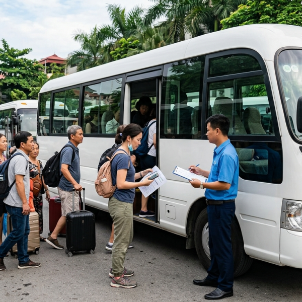 thuê xe 29 chỗ: những mốc thời gian nên xác nhận trước